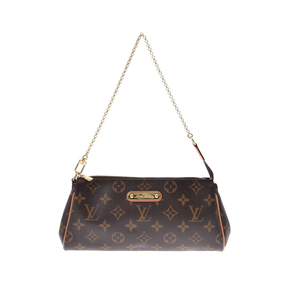 LOUIS VUITTON ルイヴィトン モノグラム エヴァ ブラウン M95567 レディース モノグラムキャンバス 2WAYバッグ Aランク 中古 