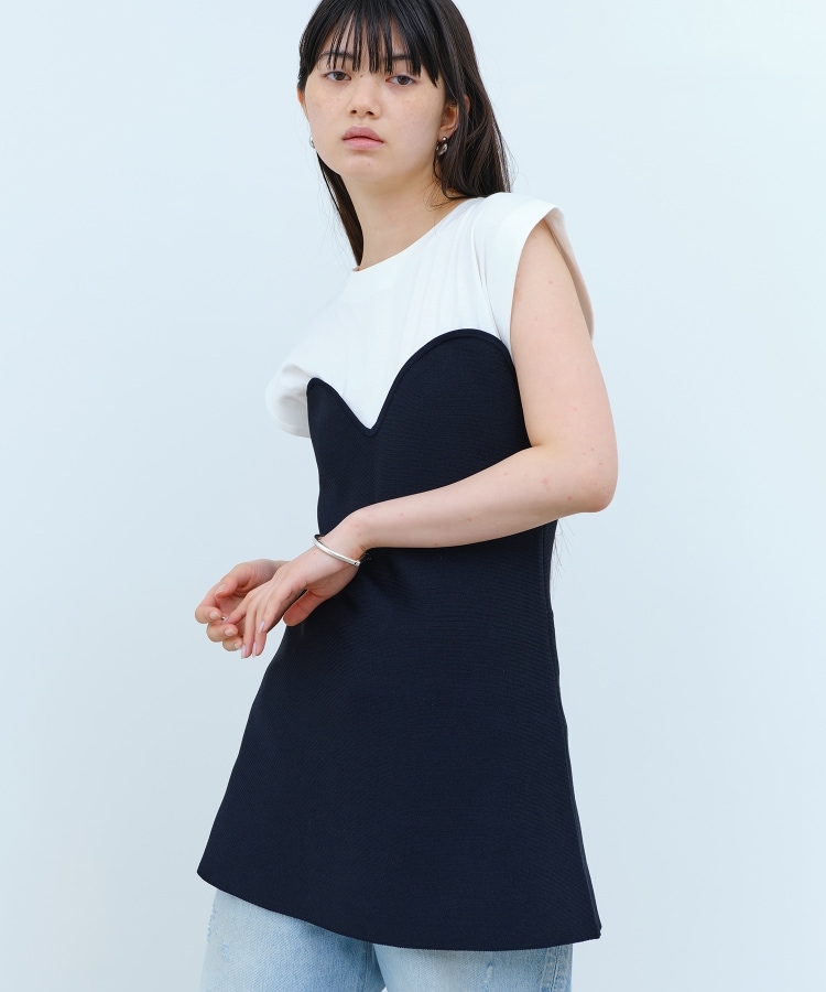 ドレステリア/CODE A｜design knit tunic