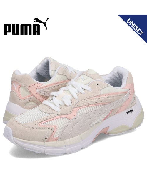 PUMA プーマ スニーカー テバリス ニトロ メンズ レディース TEVERIS NITRO ベージュ 388774－04