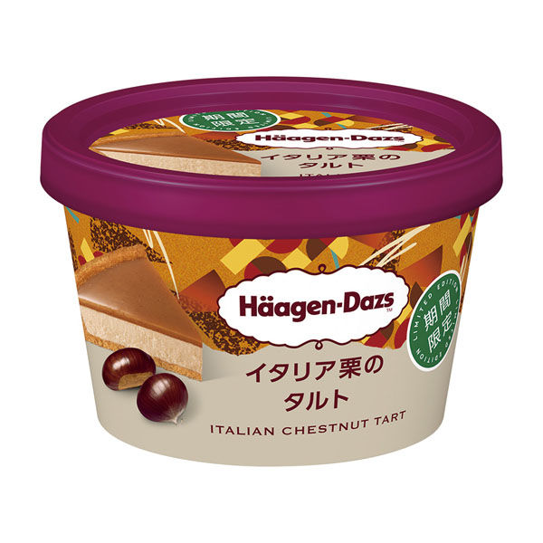 ハーゲンダッツ ジャパン [アイス]　ハーゲンダッツ ミニカップ　イタリア栗のタルト 92ml×36個 4976994206789（直送品）