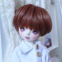 BJD 1/3 1/4  1/6人形 ドール用ウィッグ カツラ 耐熱 ハンドメイドzxww-333