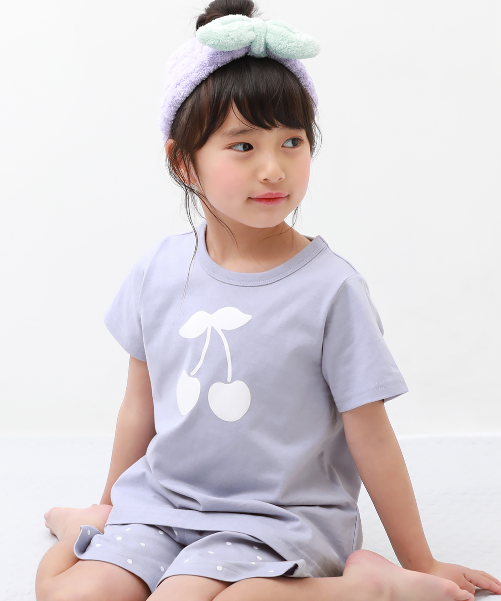 デビロック/ガールズ半袖パジャマ 子供服 キッズ 女の子 ルームウェア 半袖ルームウェア パジャマ