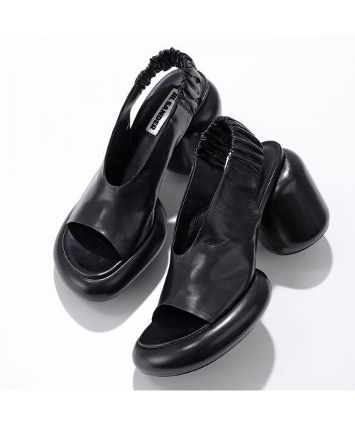 JIL SANDER ハイサンダル J15WP0056 P4864 ブロックヒール