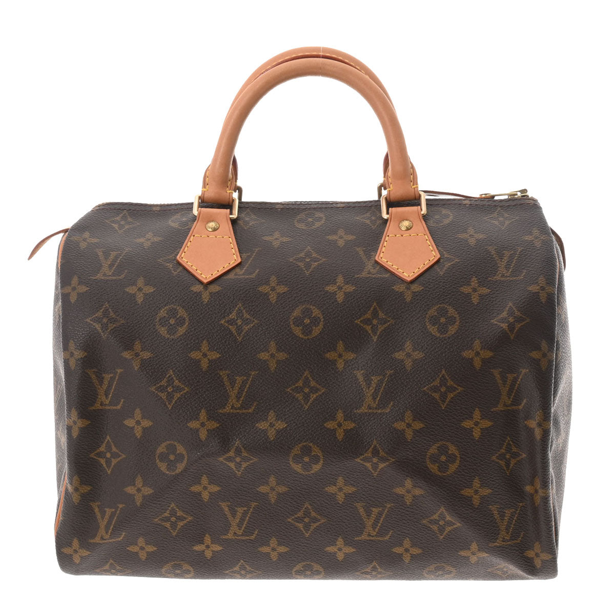 LOUIS VUITTON ルイヴィトン モノグラム スピーディ30 ブラウン M41526 レディース モノグラムキャンバス ハンドバッグ Bランク 中古 