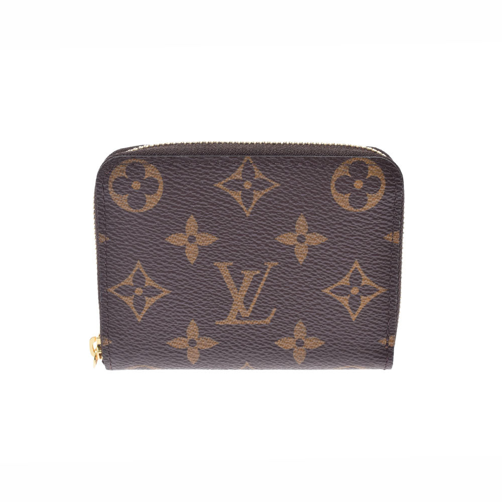 LOUIS VUITTON ルイヴィトン モノグラム ジッピーコインパース ブラウン M60067 ユニセックス モノグラムキャンバス コインケース 未使用 