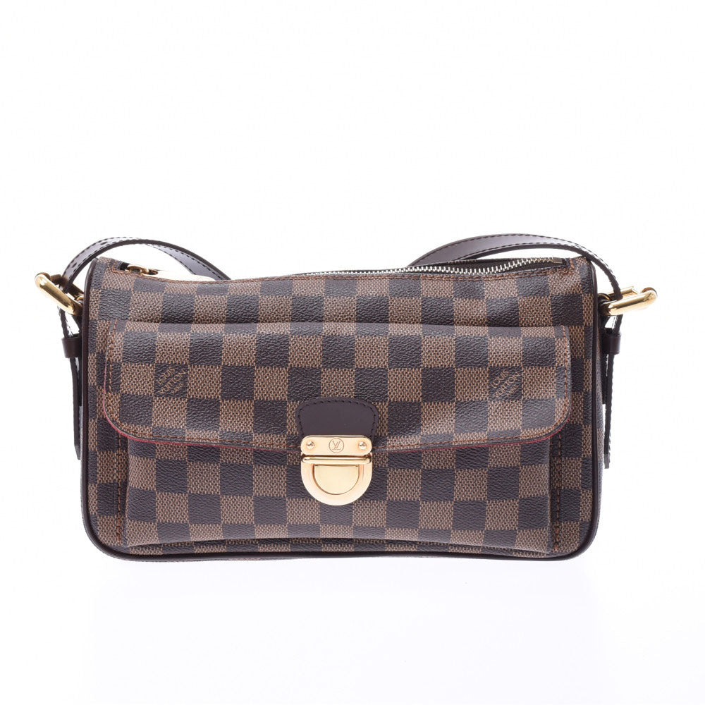 LOUIS VUITTON ルイヴィトン ダミエ ラヴェッロGM ブラウン N60006 ユニセックス ショルダーバッグ ABランク 中古 