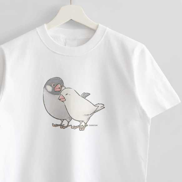 Tシャツ（なかよし / 文鳥）