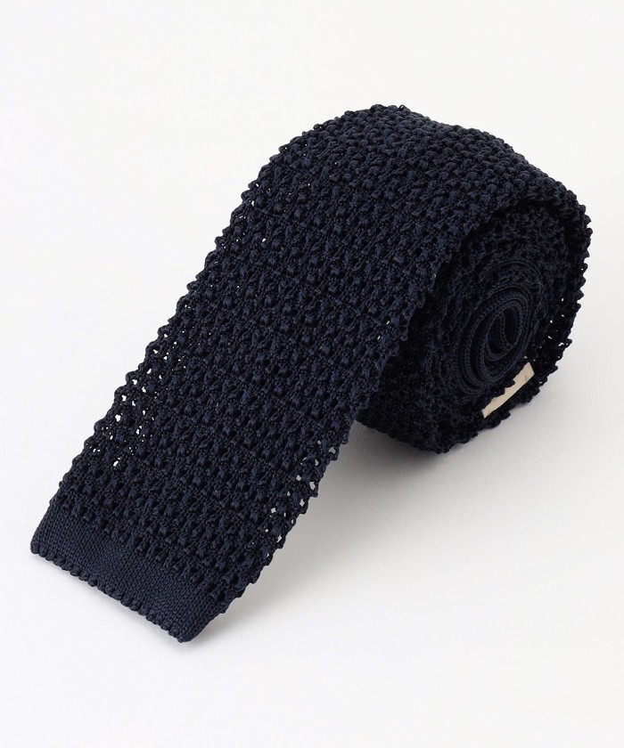 J．プレス　メンズ/【J.PRESS KNIT TIE COLLECTION】無地 ニットネクタイ