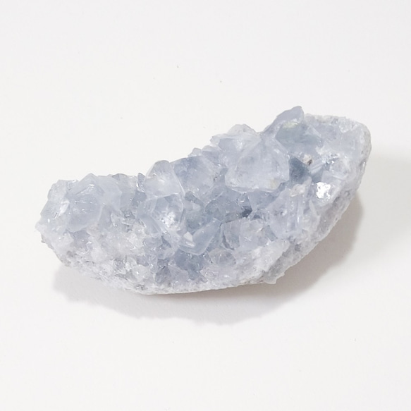 三日月フォルム 天青石 Celestite セレスタイト クラスター 鉱物 原石 鉱石 天然石 01982