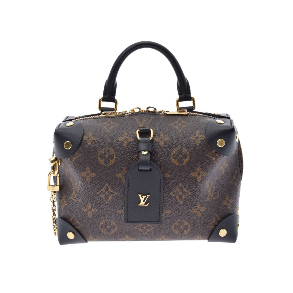 LOUIS VUITTON ルイヴィトン モノグラム プティットマルスープル 2WAYバッグ ブラウン/黒 M45571 レディース モノグラムキャンバス ハンドバッグ ABランク 中古 