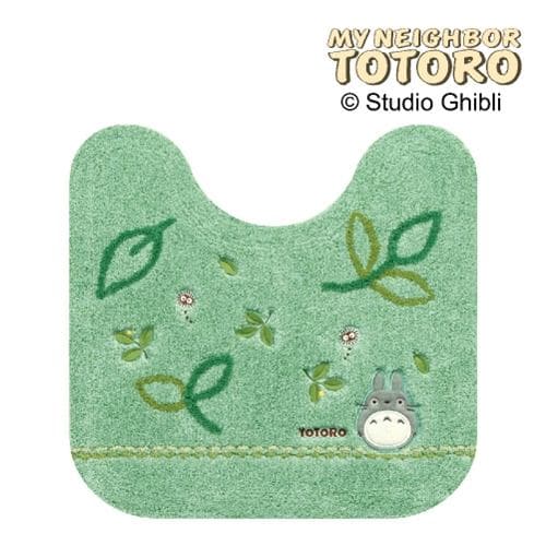 センコー トイレマット トトロ森の風 トイレタリー 58×60cm グリーン