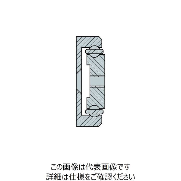 スガツネ工業 (190116668)CBLーD402ー600アルミ合金製 スライドレール CBL-D402-600 1本 159-7620（直送品）