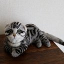 羊毛フェルト　猫????アメリカンショートヘア