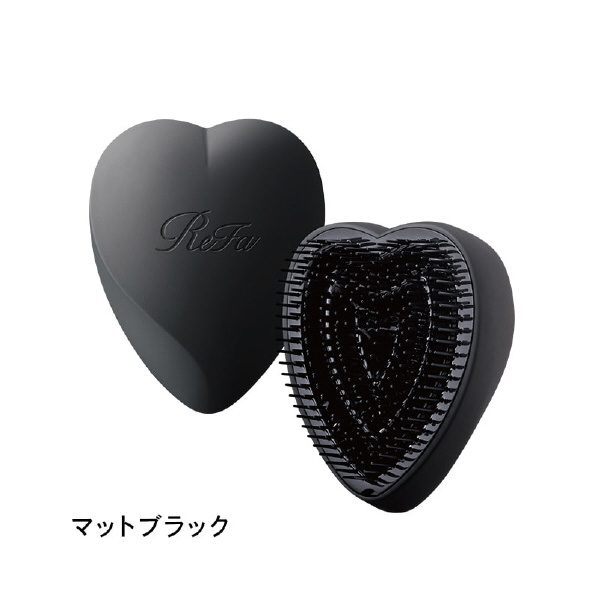 MTG ReFa HEART BRUSH ReFa マットブラック RS-AJ-03A