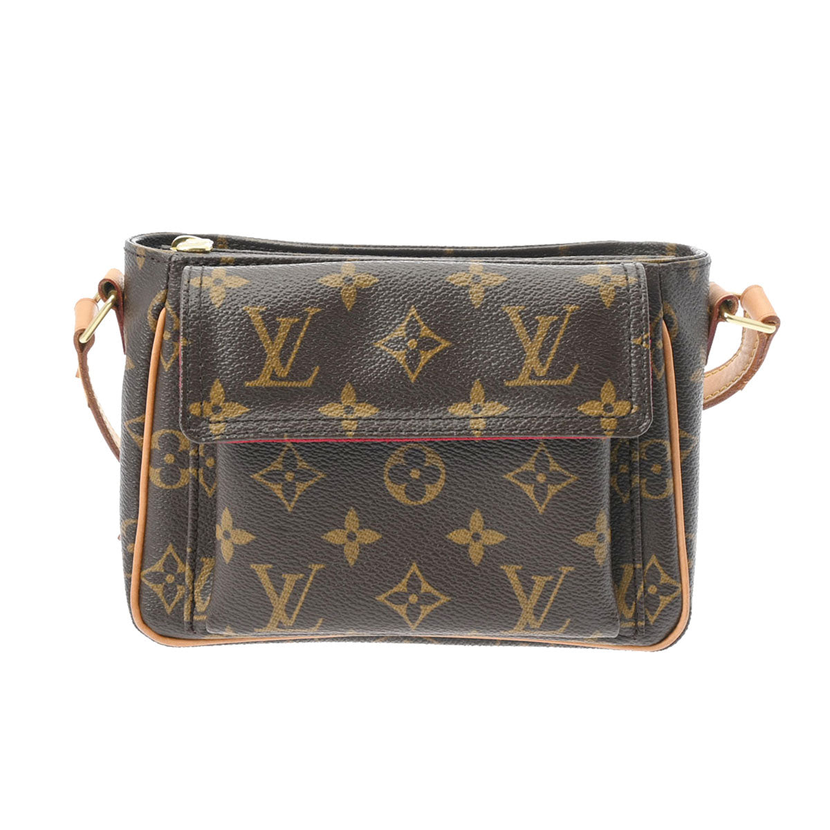 LOUIS VUITTON ルイヴィトン モノグラム ヴィバシテ PM ブラウン M51165 レディース モノグラムキャンバス ショルダーバッグ Aランク 中古 