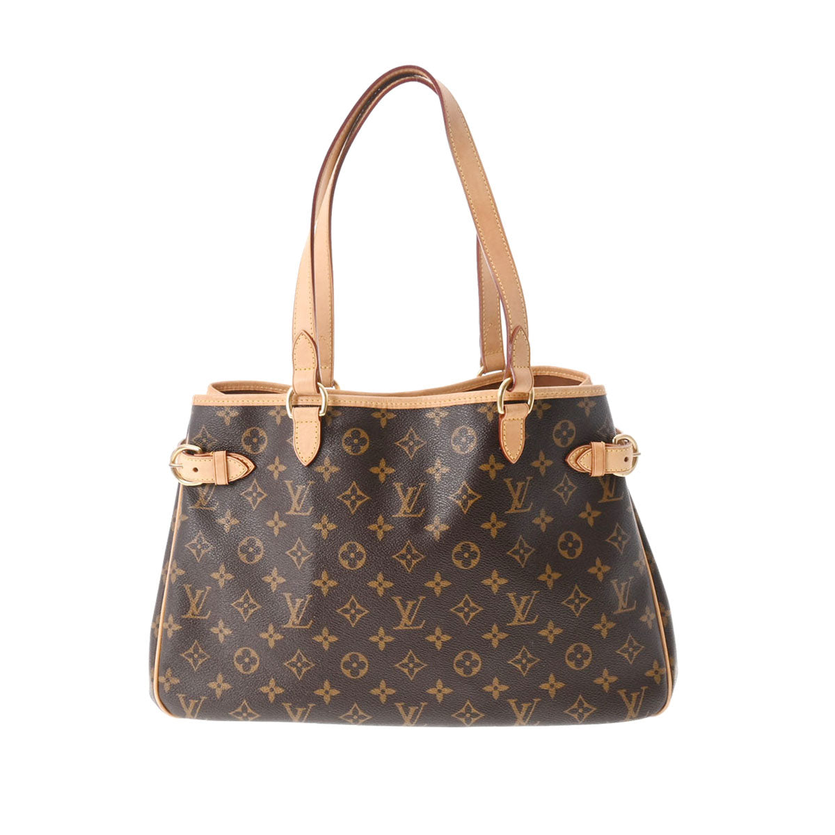 LOUIS VUITTON ルイヴィトン モノグラム バティニョール オリゾンタル ブラウン M51154 レディース モノグラムキャンバス トートバッグ Bランク 中古 