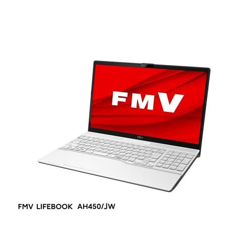 【推奨品】富士通 FMVA450JW Windwos 11搭載 ノートPC Ryzen CPU・8GBメモリー・Wi-Fi 6・MS Office搭載 プレミアムホワイト