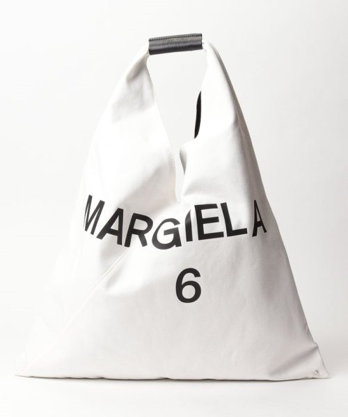 【MM6 MAISON MARGIELA】エムエムシックス メゾンマルジェラ ハンドバッグ トートバッグ S54WD0039 P4537 Logo Print