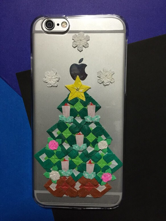 iPhone6カバーXmasツリー