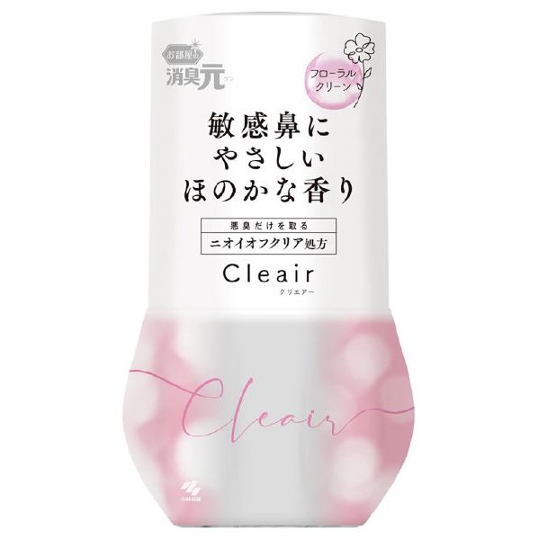 小林製薬 お部屋の消臭元Cleairフローラルクリーン 400ml 消臭元 ｵﾍﾔﾉｼﾖｳｼﾕｳｹﾞﾝCLEAIRFｸﾘ-ﾝ