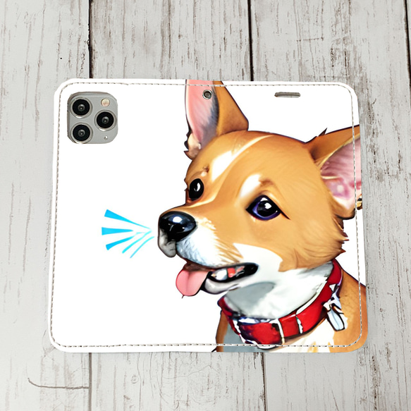 iphoneケース4-4-6 iphone 手帳 犬・イヌ・ワンちゃん 箱13 かわいい アイフォン iface