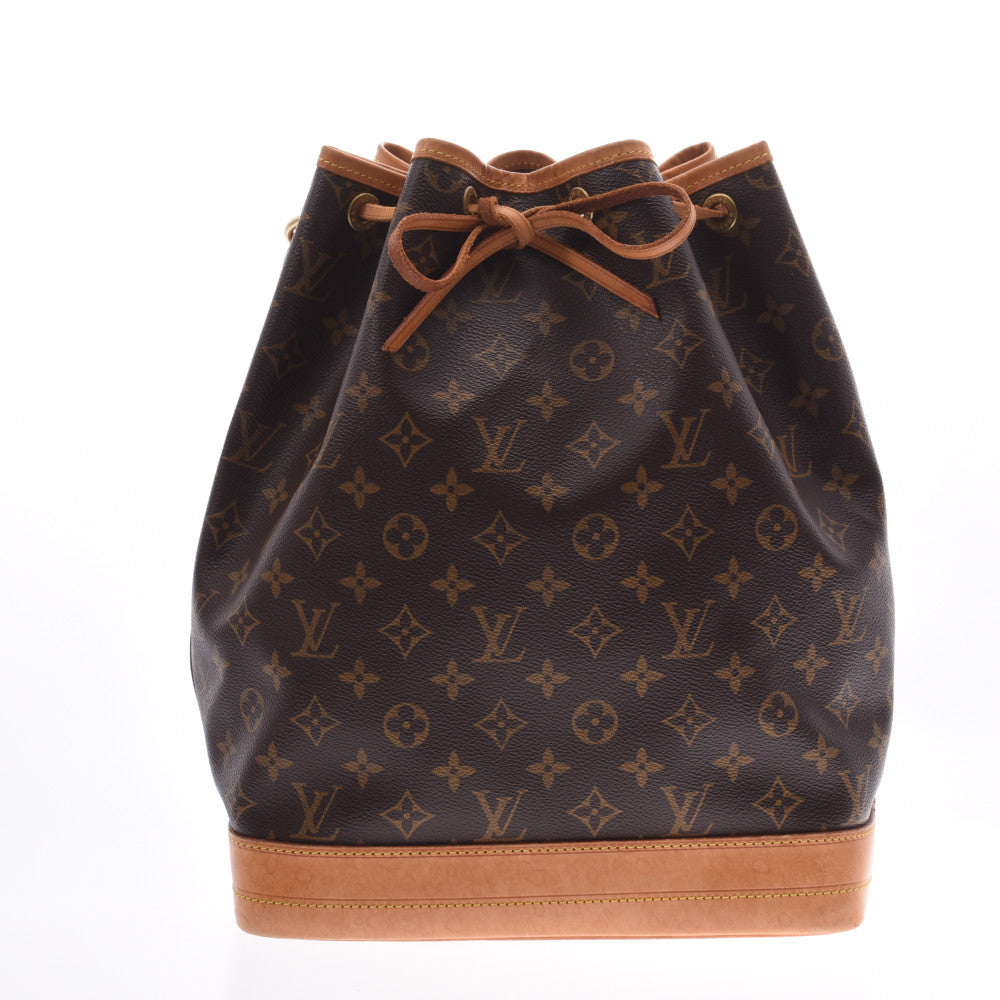 LOUIS VUITTON ルイヴィトン モノグラム ノエ ブラウン M42224 ユニセックス モノグラムキャンバス ショルダーバッグ Bランク 中古 