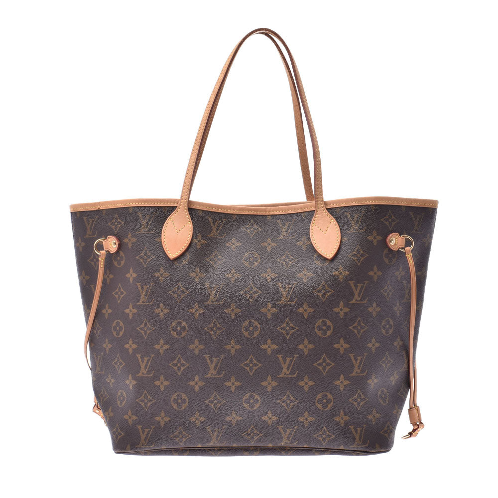 LOUIS VUITTON ルイヴィトン モノグラム ネヴァーフルMM USA製 ブラウン M40156 ユニセックス モノグラムキャンバス トートバッグ ABランク 中古 