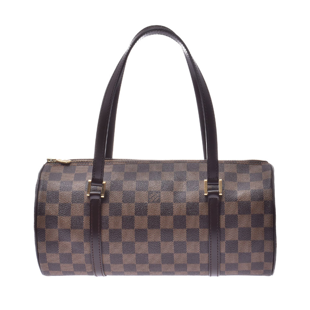 LOUIS VUITTON ルイヴィトン モノグラム パピヨンGM ブラウン N51303 レディース ダミエキャンバス ハンドバッグ Aランク 中古 