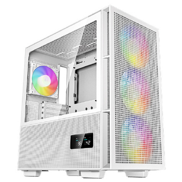 Deepcool ミドルタワー型PCケース ホワイト RCH560WHAPE4DG1