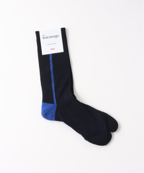 THE ROLE DESIGN (ザ ロールデザイン) SIDE LINE SOCKS MENS RLD－666－239016