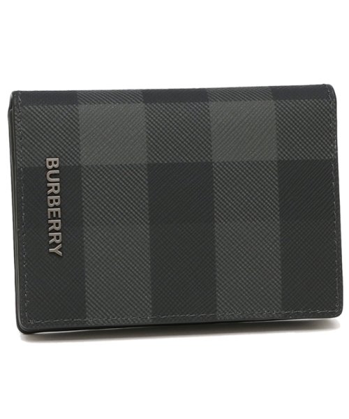 バーバリー カードケース フリント ブラック メンズ BURBERRY 8064606 A1208