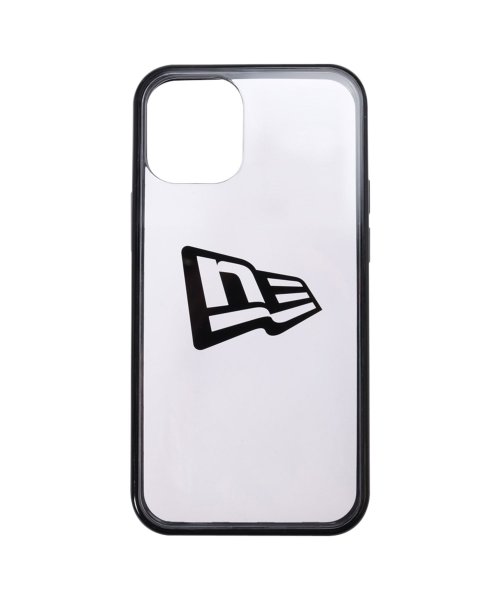 ニューエラ NEW ERA iPhone 12mini スマホケース 携帯 アイフォン カバー メンズ レディース FLAG LOGO HYBRID CLEA