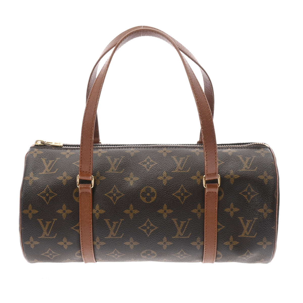 LOUIS VUITTON ルイヴィトン モノグラム パピヨン 30 旧型 ブラウン M51365 レディース モノグラムキャンバス ハンドバッグ Bランク 中古 