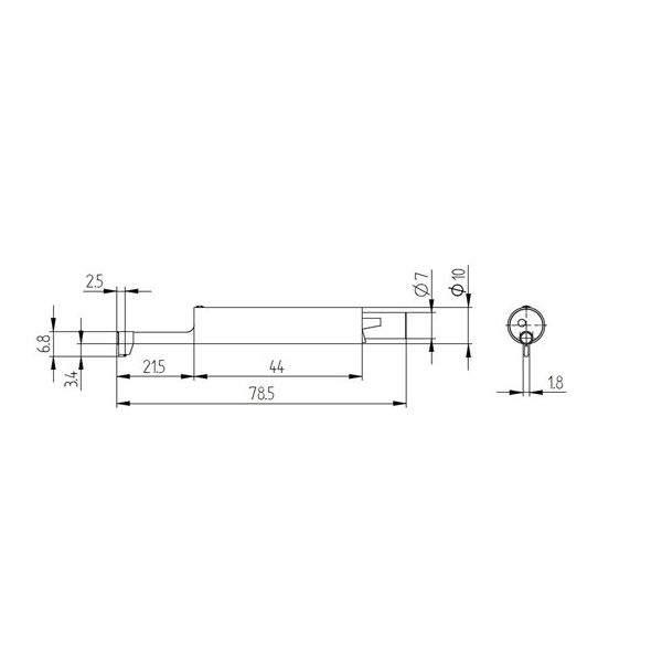 TIME TIME320x用ピックアップ 深い溝用 TS130 1個 65-8290-91（直送品）