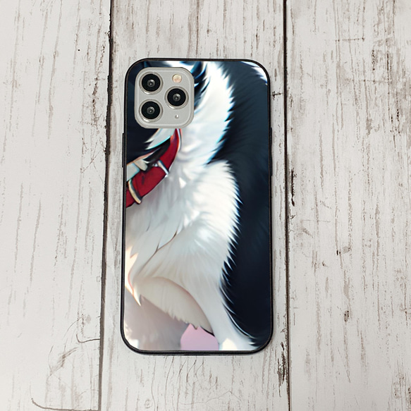 iphoneケース4-2-29 iphone 強化ガラス 犬・いぬ・ワンちゃん 箱7 かわいい アイフォン iface