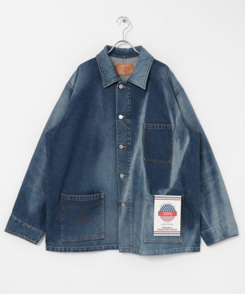 FREEMANS SPORTING CLUB　WALL JEAN CHORE JACKET