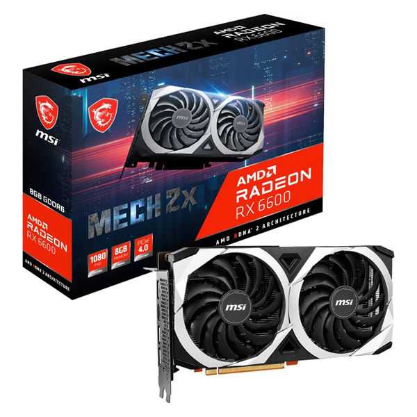 グラフィックボード MSI Radeon RX MECH 2X GDDR6