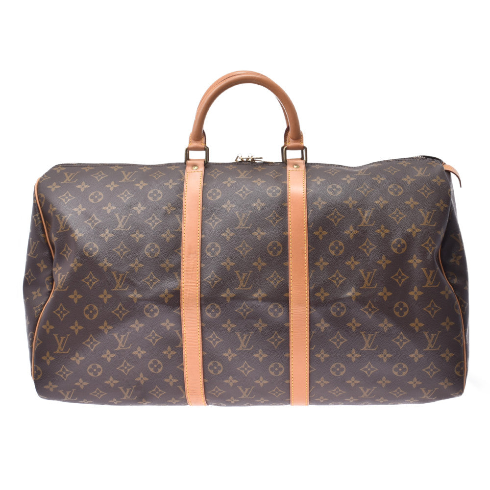 LOUIS VUITTON ルイヴィトン モノグラム キーポル55 M41424 ユニセックス モノグラムキャンバス ボストンバッグ Bランク 中古 