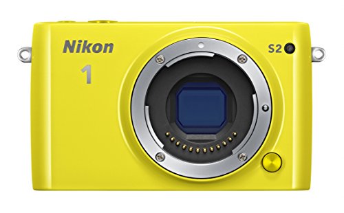 Nikon ミラーレス一眼 Nikon1 S2 標準パワーズームレンズキット イエロー S2PLKYW【中古品】