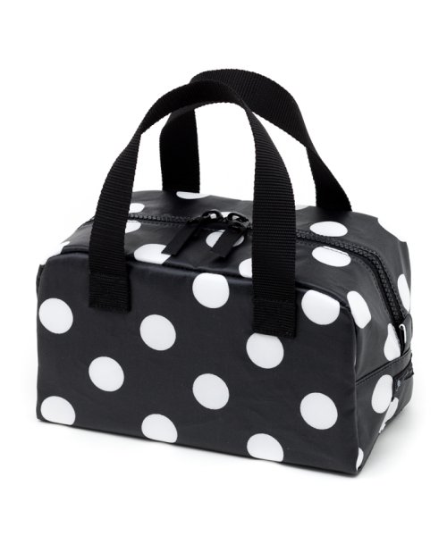 保温・保冷バッグ　polkadotlarge(broadcloth・black)