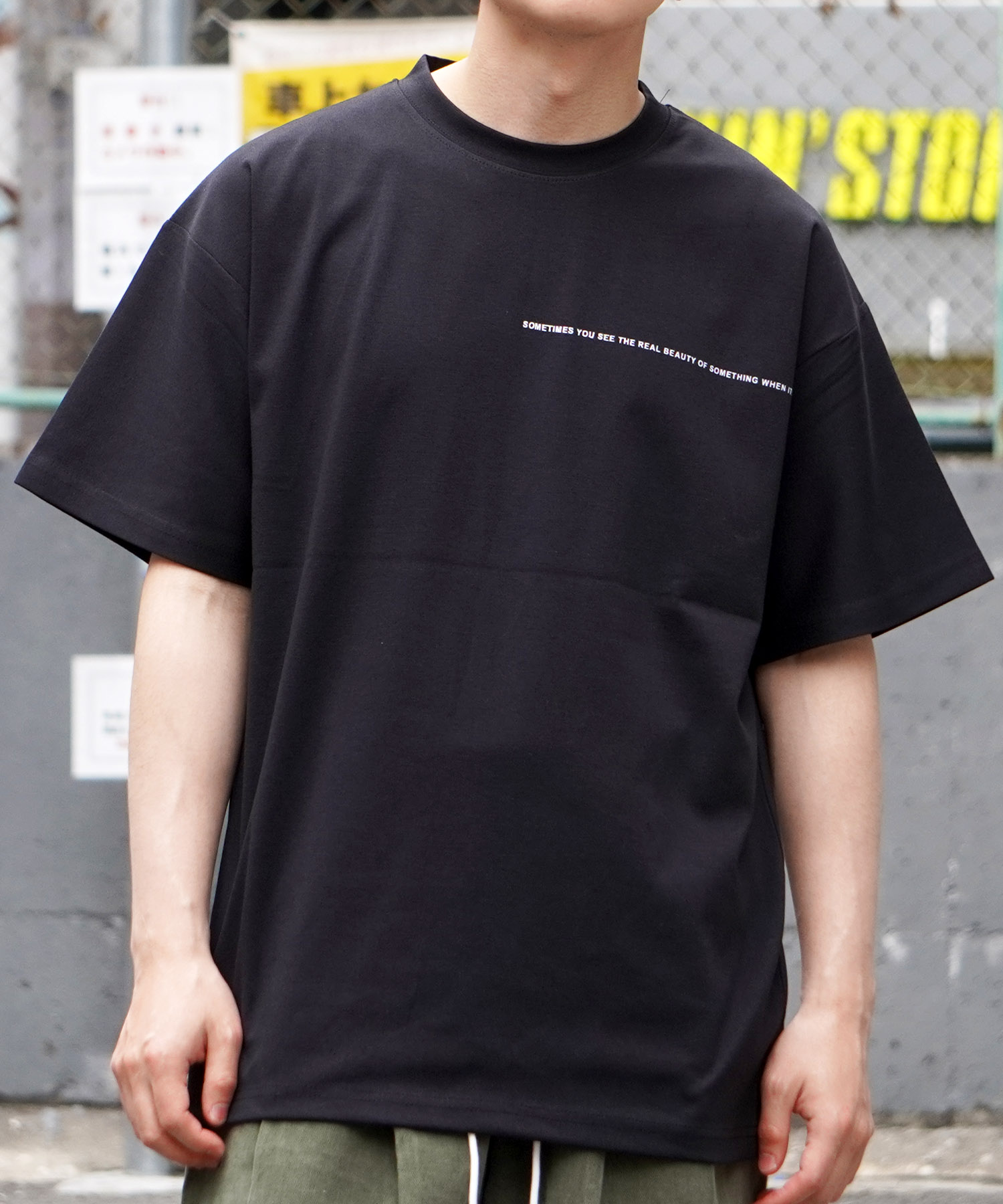 ワンフォークロージング/オーバーサイズ Tシャツ メンズ ビッグTシャツ レディース ビッグシルエ･･･