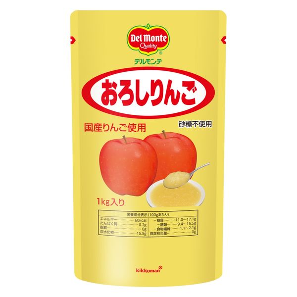 キッコーマン食品 おろしりんご 4902204000816 10個（直送品）