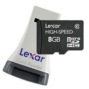 LEXAR MICRO SDHC8GB LSDMI8GBBJPR