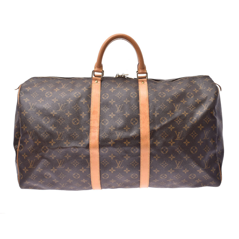 LOUIS VUITTON ルイヴィトン モノグラム キーポル55 M41424 ユニセックス モノグラムキャンバス ボストンバッグ Bランク 中古 