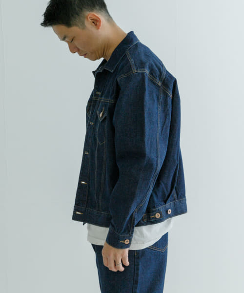 アーバンリサーチ/URBAN RESEARCH iD　WIDE FIT DENIM JACKET