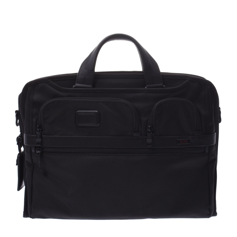 TUMI トゥミ ブリーフケース 2WAYバッグ 黒 メンズ ナイロン/レザー ビジネスバッグ ABランク 中古 