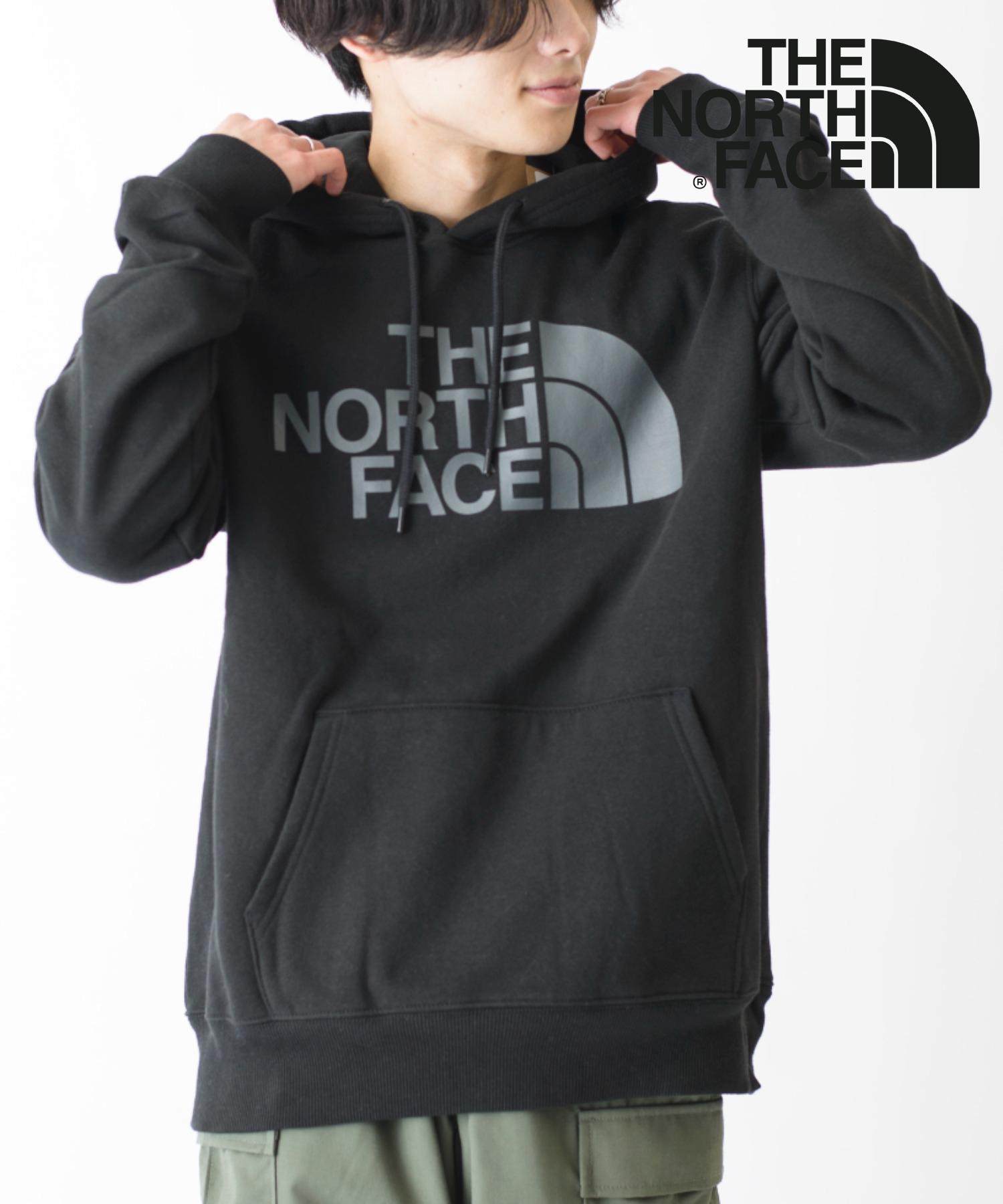 ザノースフェイス/【THE NORTH FACE/ザ・ノースフェイス】ハーフドームパーカー ロゴ ･･･