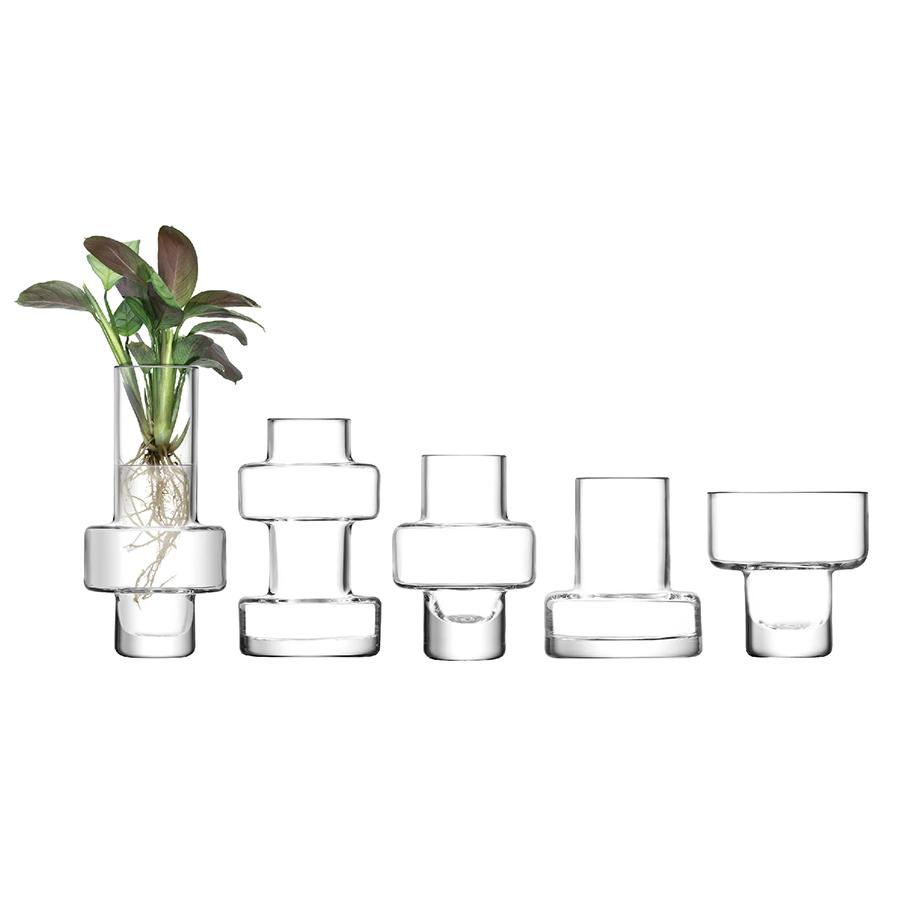 LSA International | METROPOLE Five Mini Vase Set