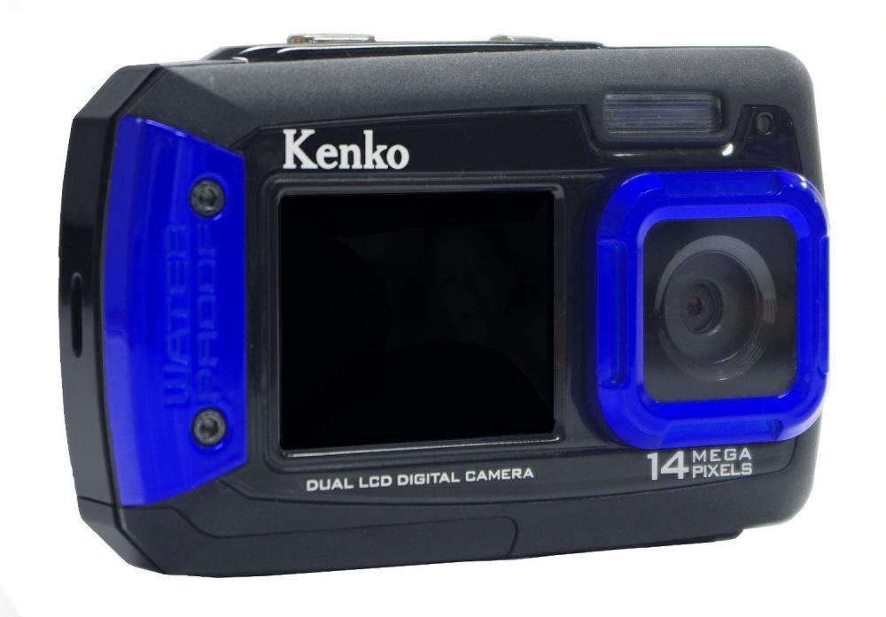 Kenko 防水デュアルモニターデジタルカメラ DSC1480DW IPX8相当防水 1.5m耐落下衝撃 434758