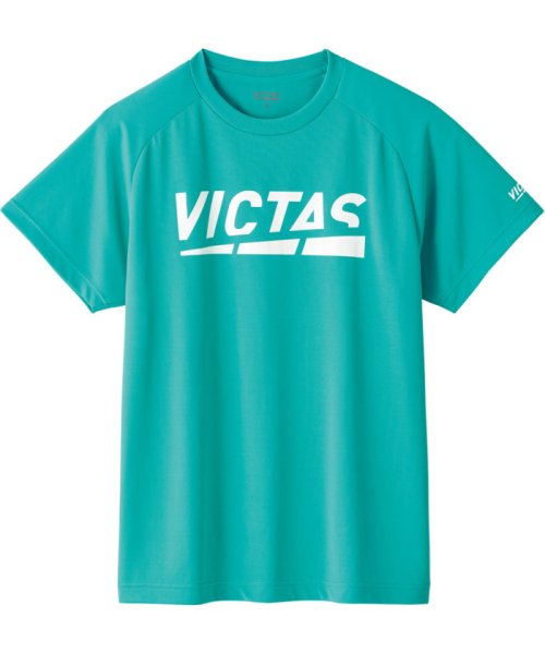 VICTAS ヴィクタス 卓球 プレイ ロゴ ティー PLAY LOGO TEE プラクティスシャツ Tシャ